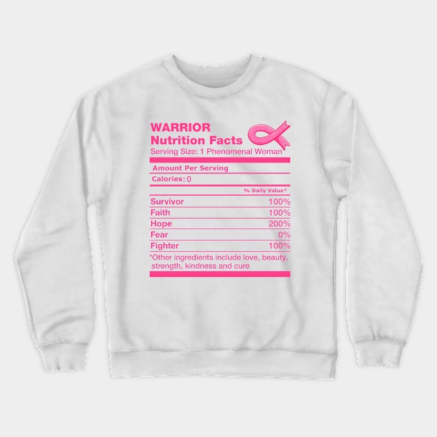 cute funny breast cancer Crewneck Sweatshirt by CreativeShirt